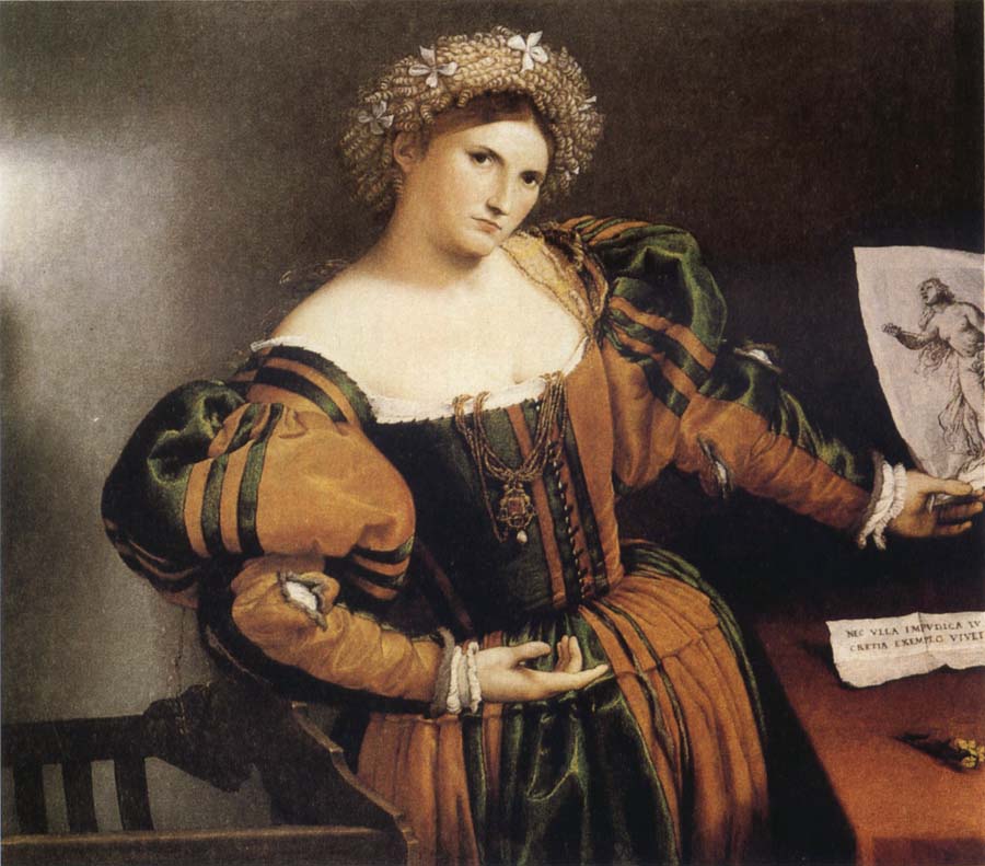 Portrait of a Lady as Lucretia